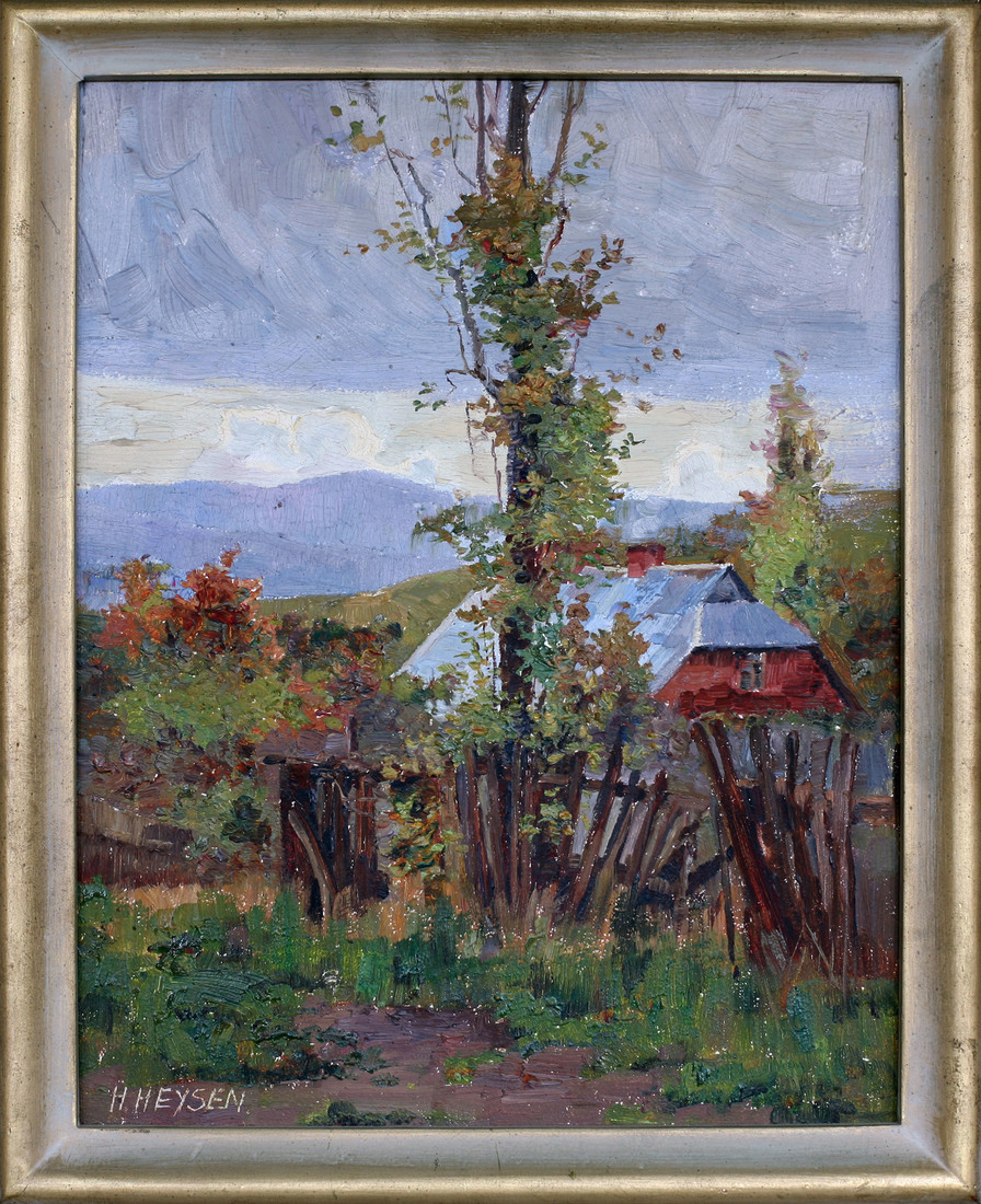 Sir Hans HEYSEN (b.1877; d.1968) - AUTUMN TINTS