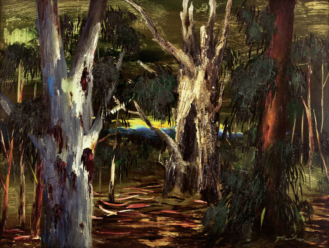 Albert TUCKER (b.1914; d.1999) - BUSH (1966)