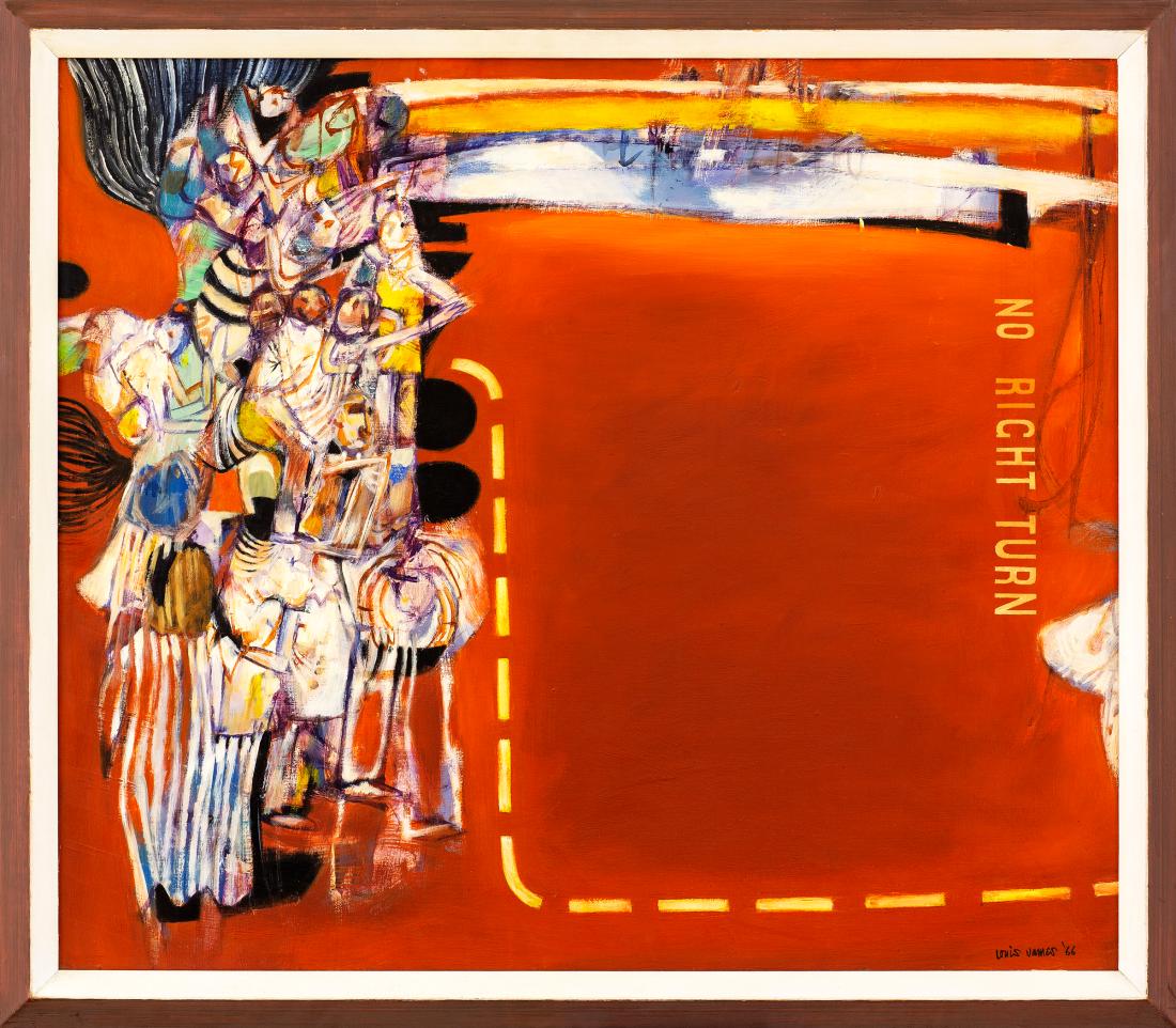 Louis Robert JAMES (b.1920; d.1996) - HIGH NOON (No Right Turn)