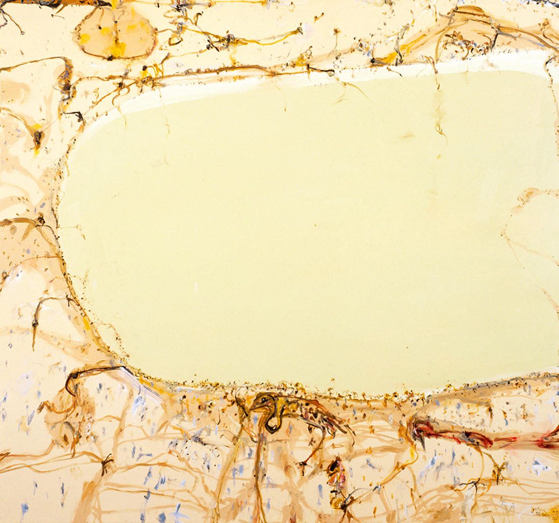 John Henry OLSEN O.B.E., A.O. (b.1928; d.2023) - LAKE EYRE - 2003/ 04