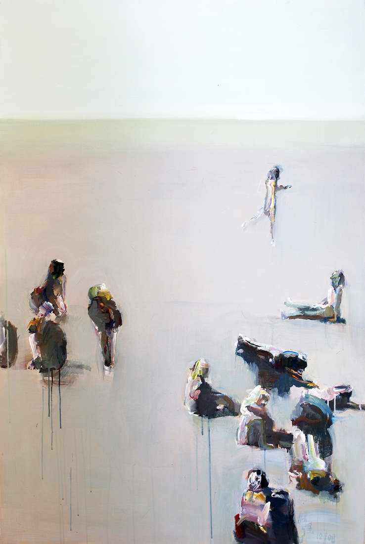 Qiang ZHANG (b.1962) - LOOK OVER THERE