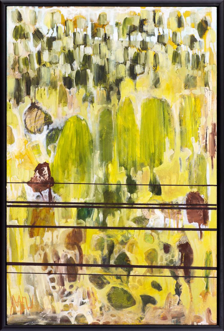 Matthew SIMMONS (b.1975) - LOOKING OVER ONE TREE HILL - 2003