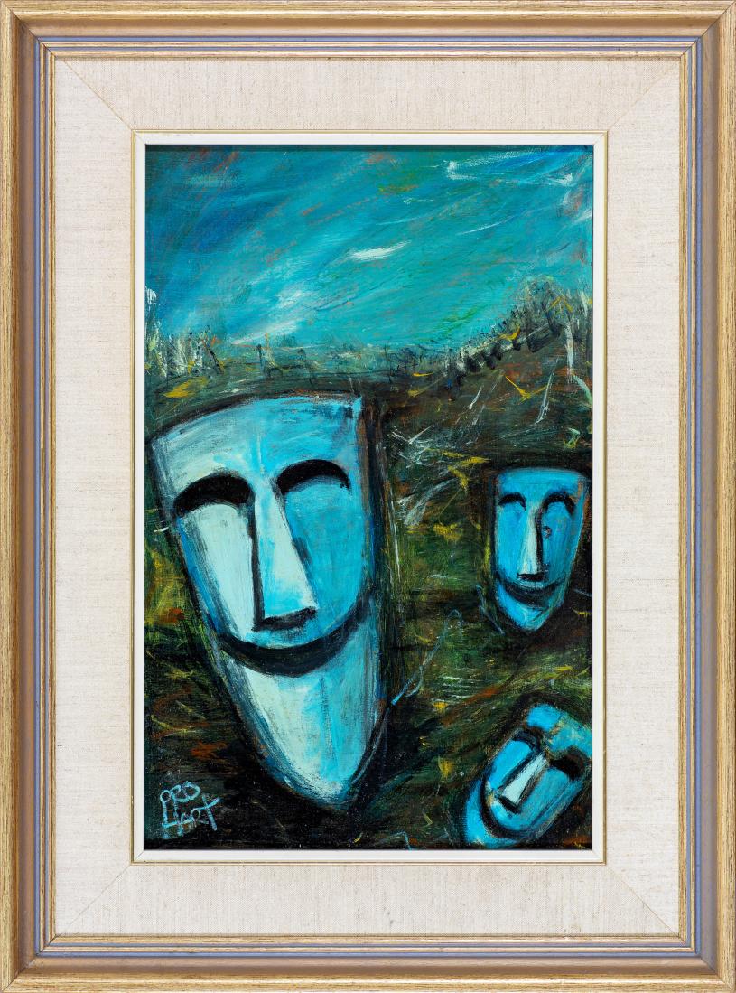 Kevin Charles (Pro) HART M.B.E. (b.1928; d.2006) - MINERS MASKS