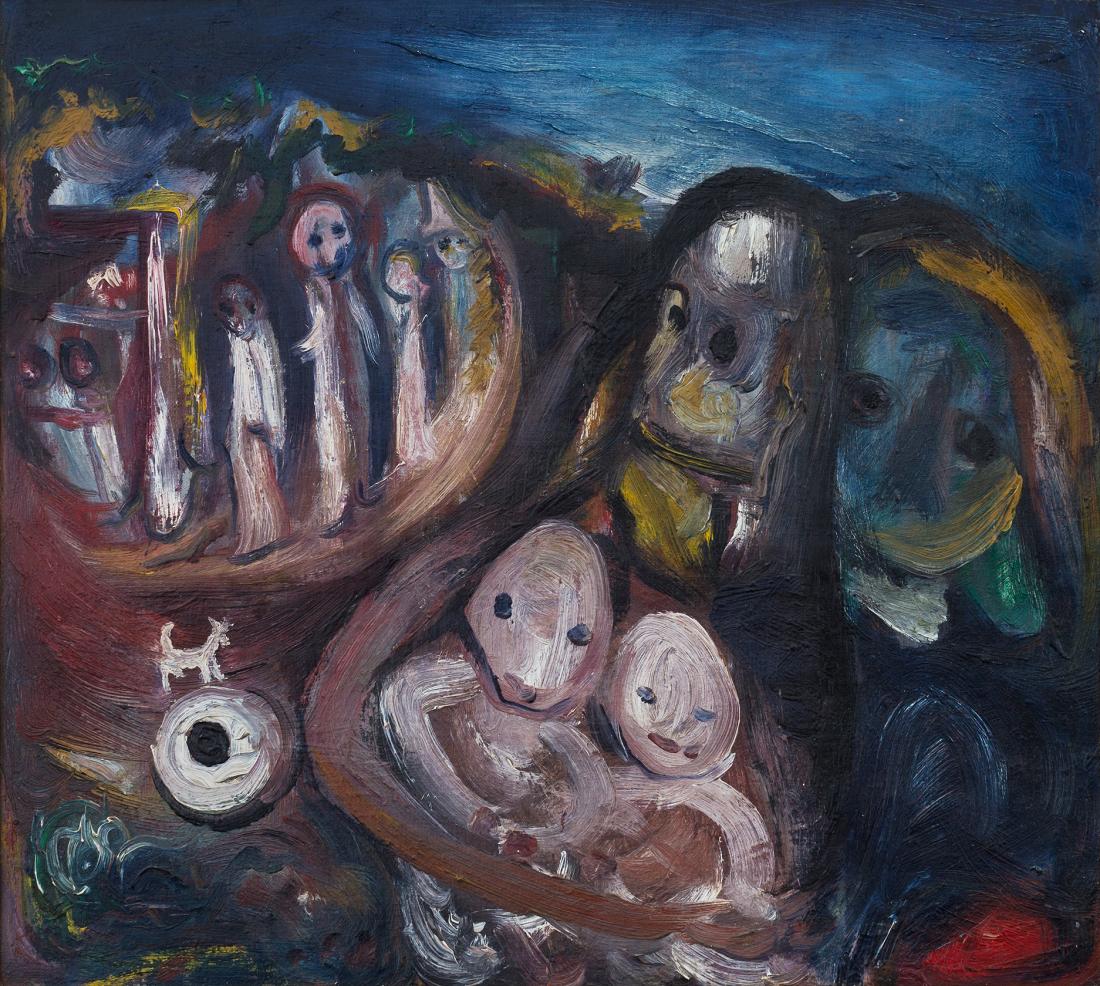 Danila Ivanovich VASSILIEF (b.1897; d.1958) - MURRAY RIVER EXODUS