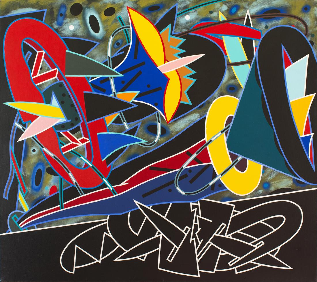 Alun LEACH-JONES (b.1937; d.2017) - MUSIC OF COLORS No.1