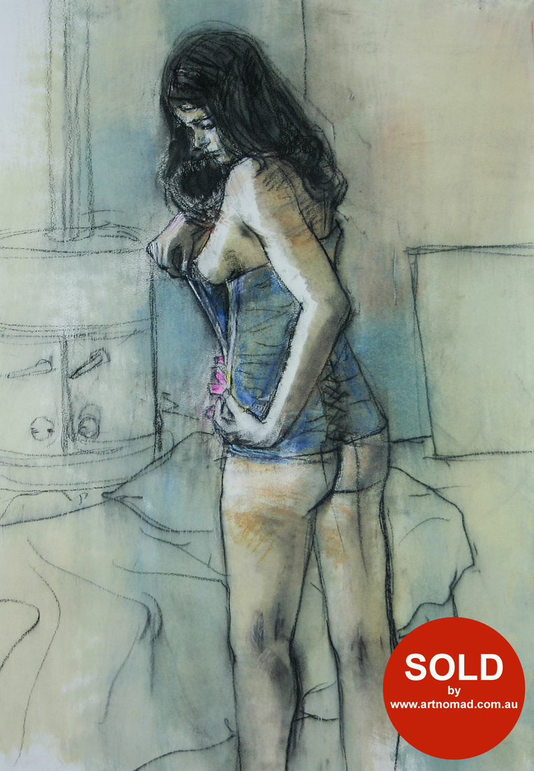 William (Wim) BOISSEVAIN (b.1927; d.2023) - NUDE WITH BODICE