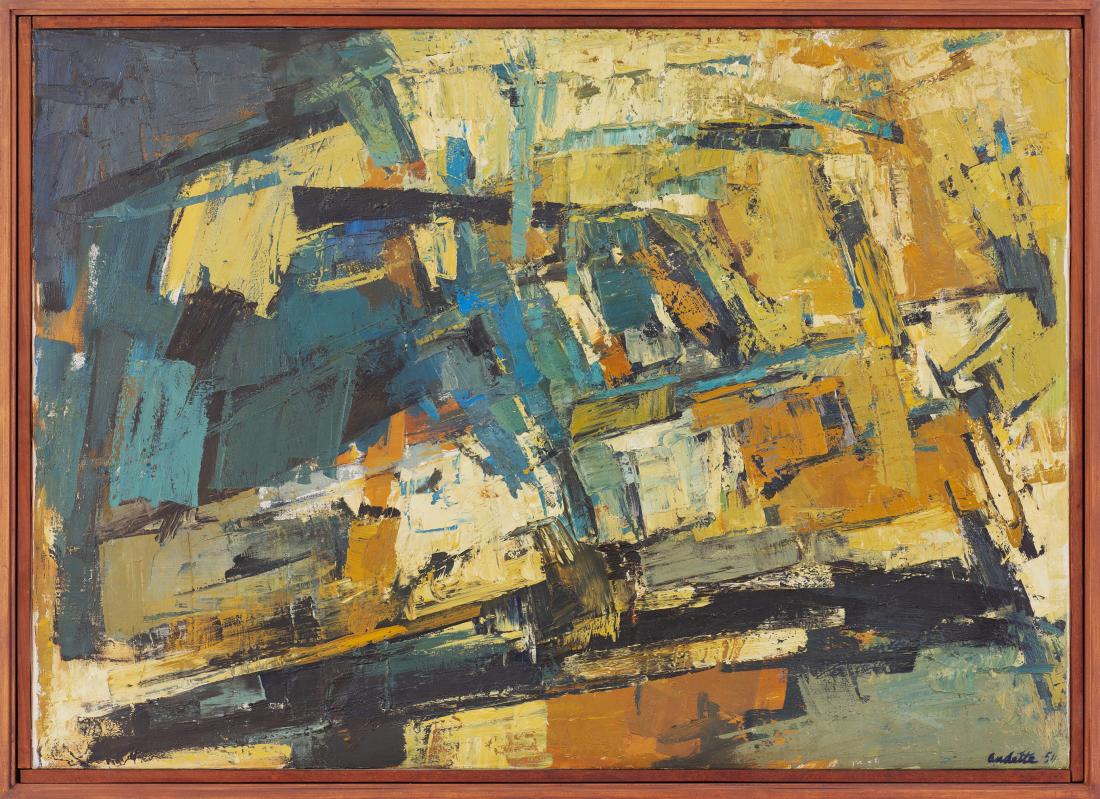 Yvonne AUDETTE AM (b.1930) - OVERPASS No.1 - 1954