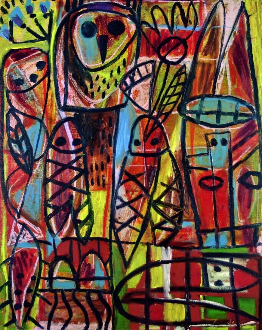Pasquale GIARDINO (b.1961) - OWL FIGURE