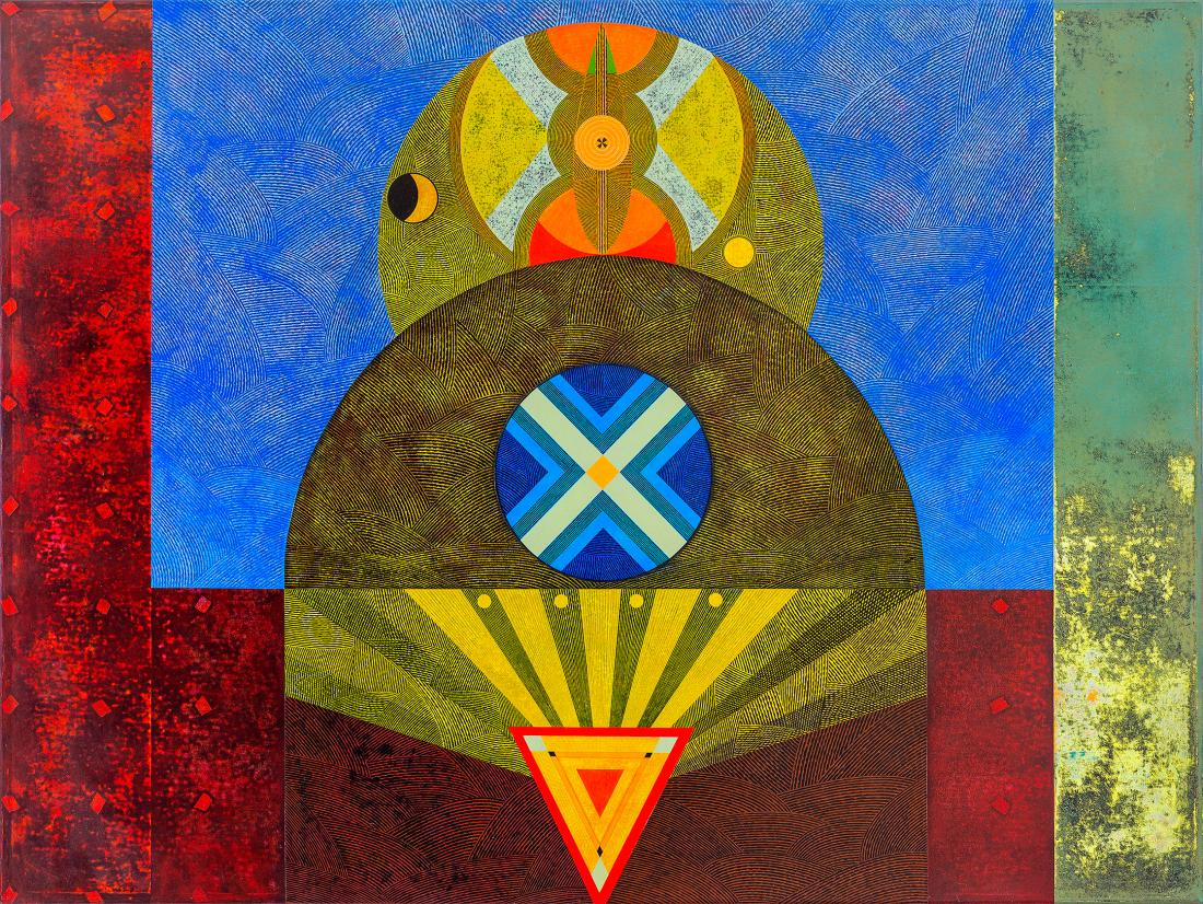 David Keith MILNE (b.1946) - PLANTED SEEDS LIKE GOLD WITH GLEAM ... - 2007