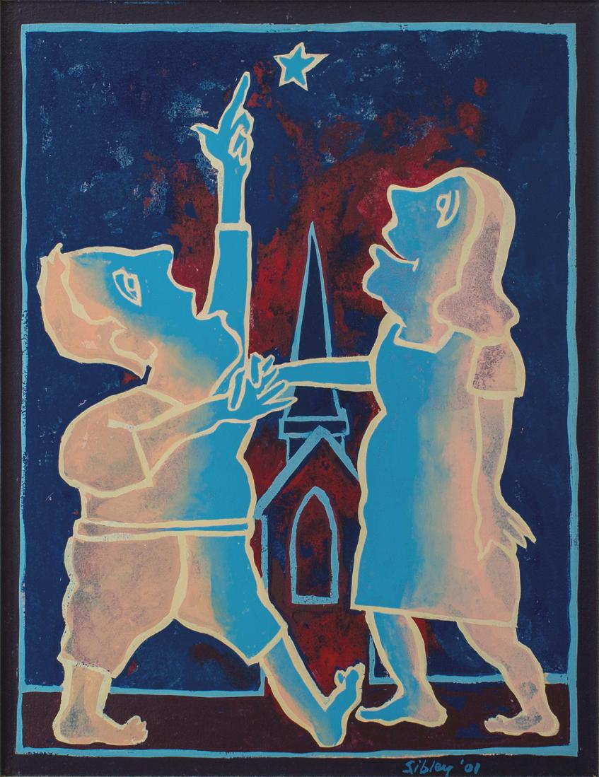 Andrew SIBLEY (b.1933; d.2015) - SECOND LAST DANCE - 2001