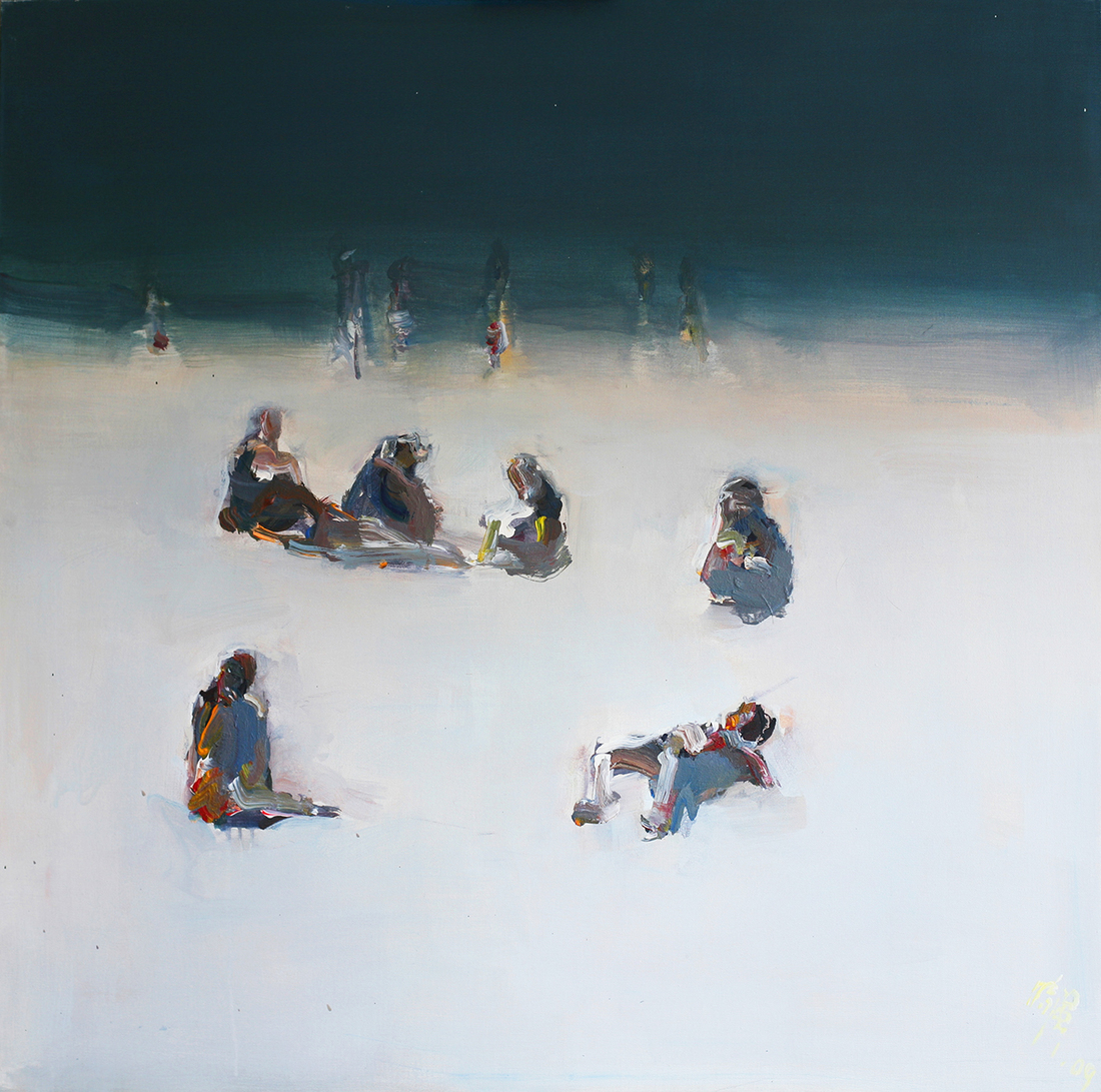 Qiang ZHANG (b.1962) - SHIMMERING SANDS