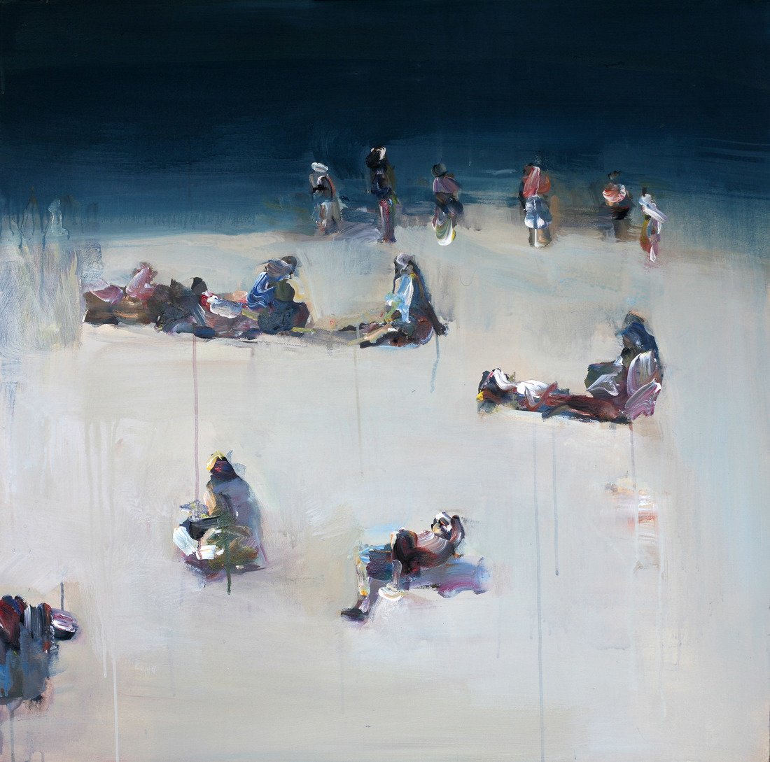 Qiang ZHANG (b.1962) - ST KILDA BEACH