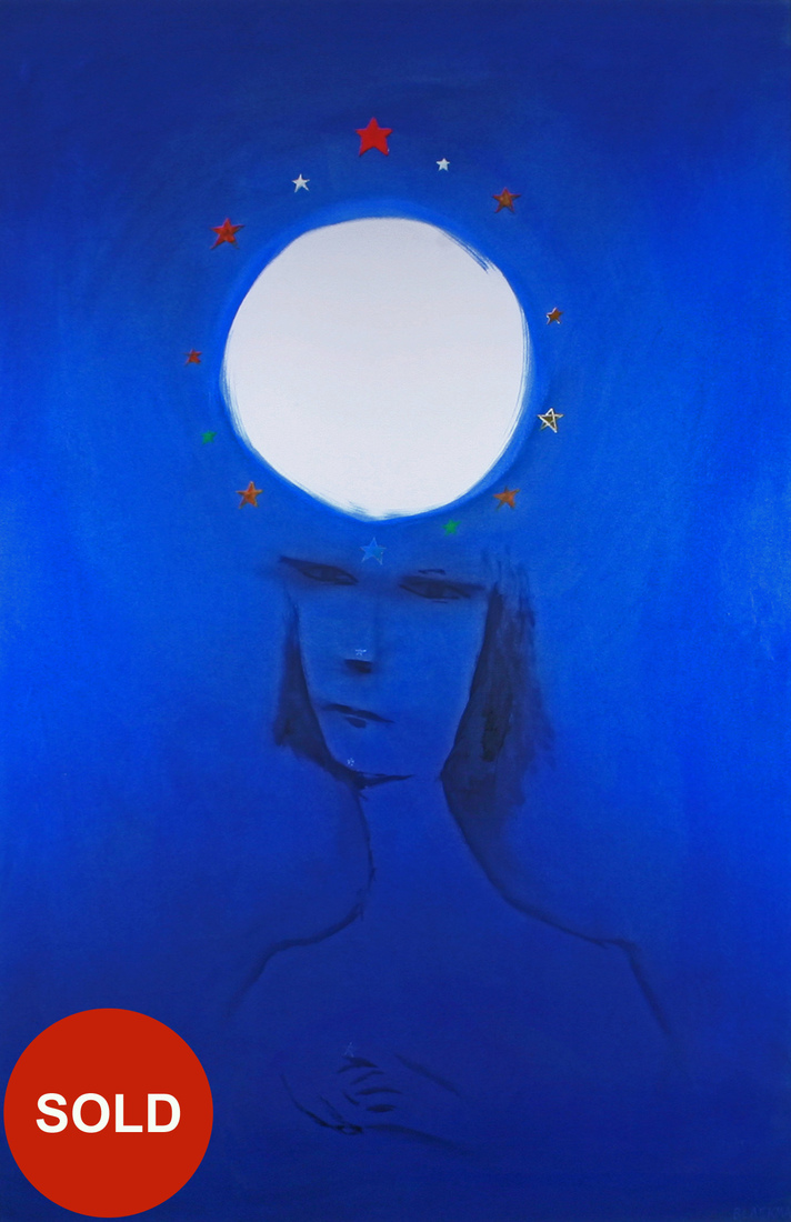 Charles BLACKMAN O.B.E. (b.1928; d.2018) - STARSIGNS MOON
