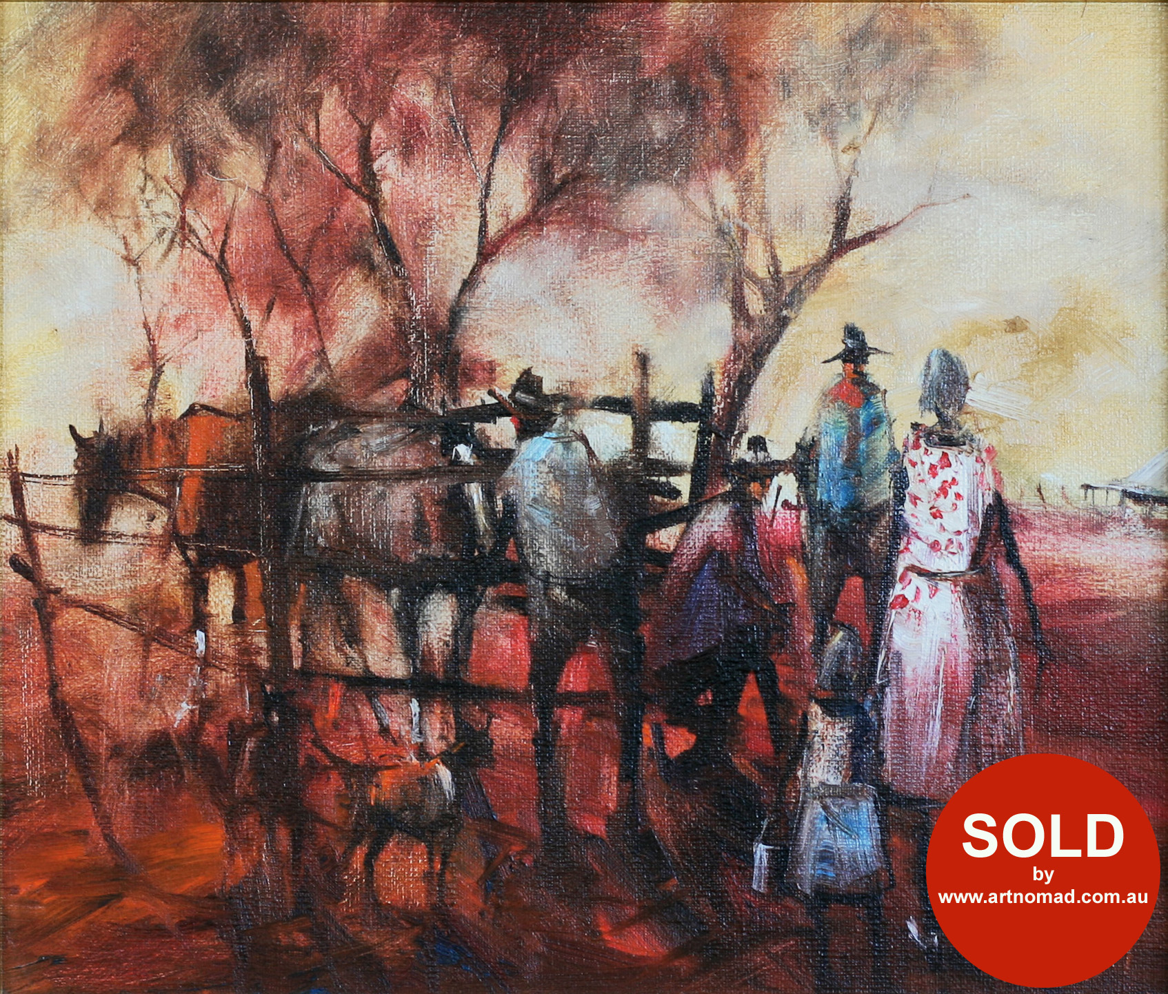 TALK TIME ON SPRINGVALE STATION W. QLD in stock at Art Nomad