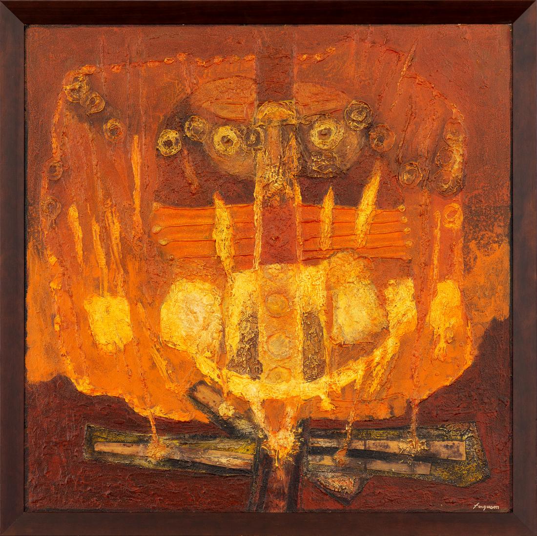 Willaim James (Bill) FERGUSON (b.1932 d.2025) - THE FIRE CEREMONY - 1966