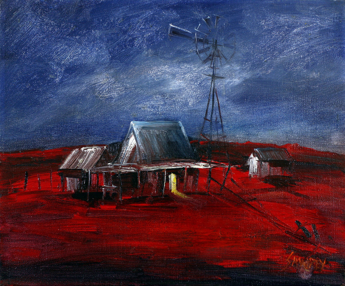 Hugh David SAWREY C.B.E. (b.1919; d.1999) - THE GLIM IN THE DOOR