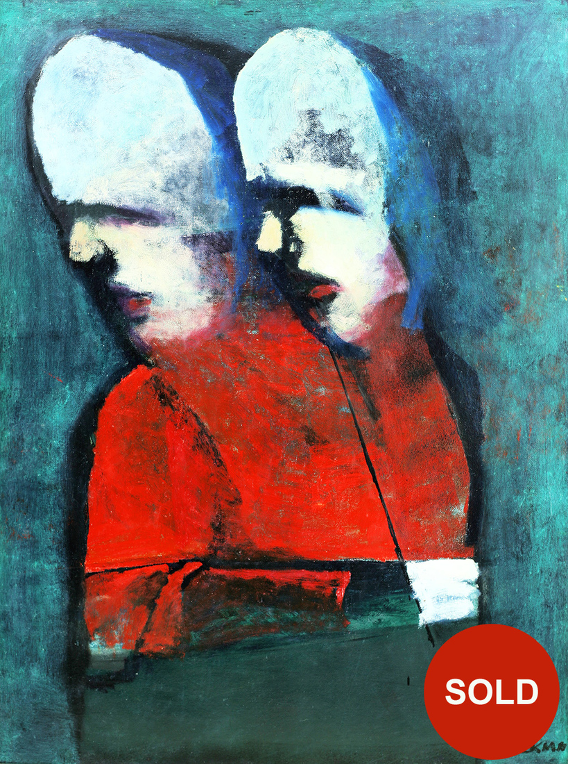 Charles BLACKMAN O.B.E. (b.1928; d.2018) - TWO GIRLS