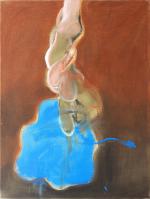 Wesley (Wes) WALTERS (b.1928; d.2014) - UNTITLED (Abstract Figure Into The Blue)