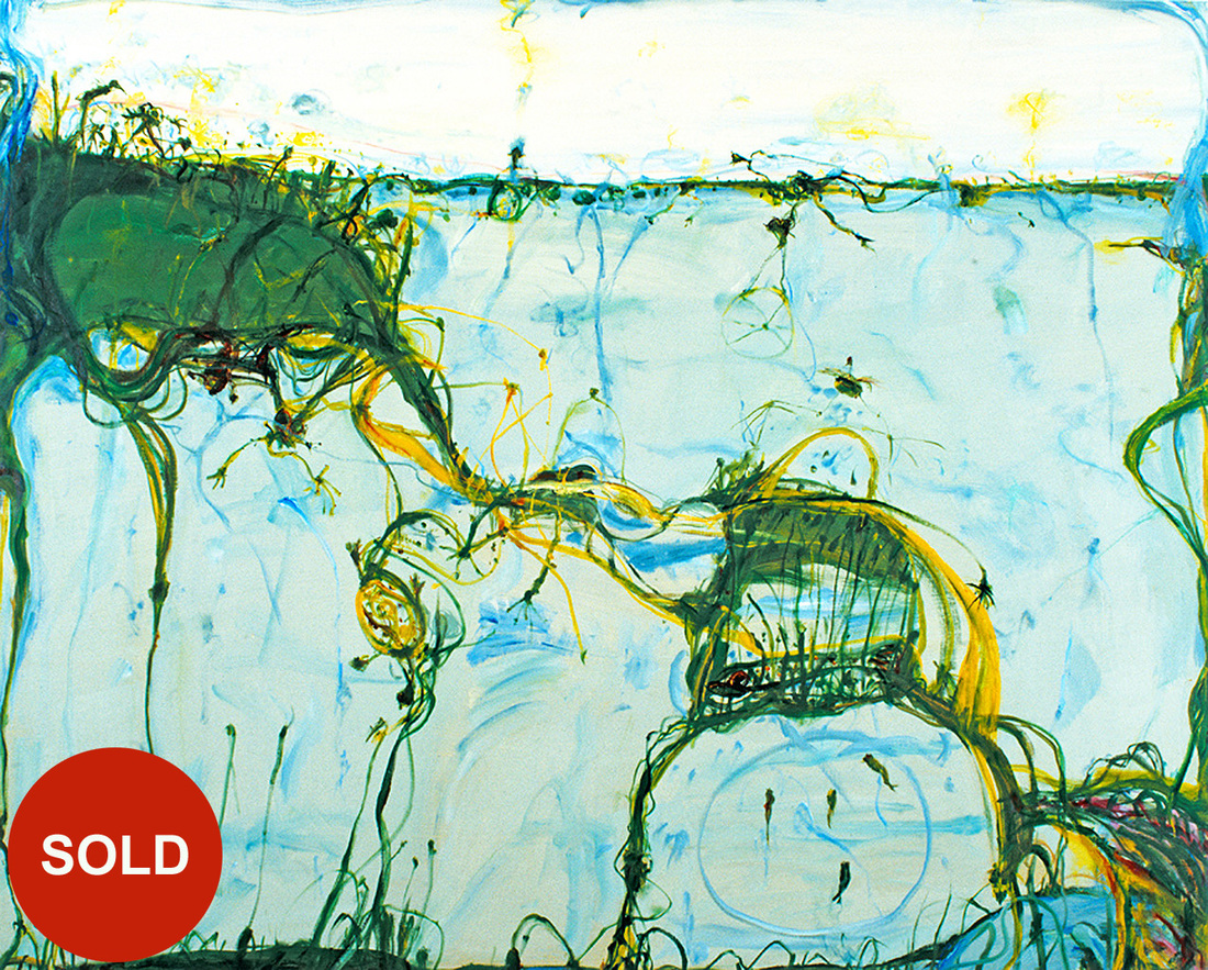 John Henry OLSEN O.B.E., A.O. (b.1928; d.2023) - WETLANDS - 2000