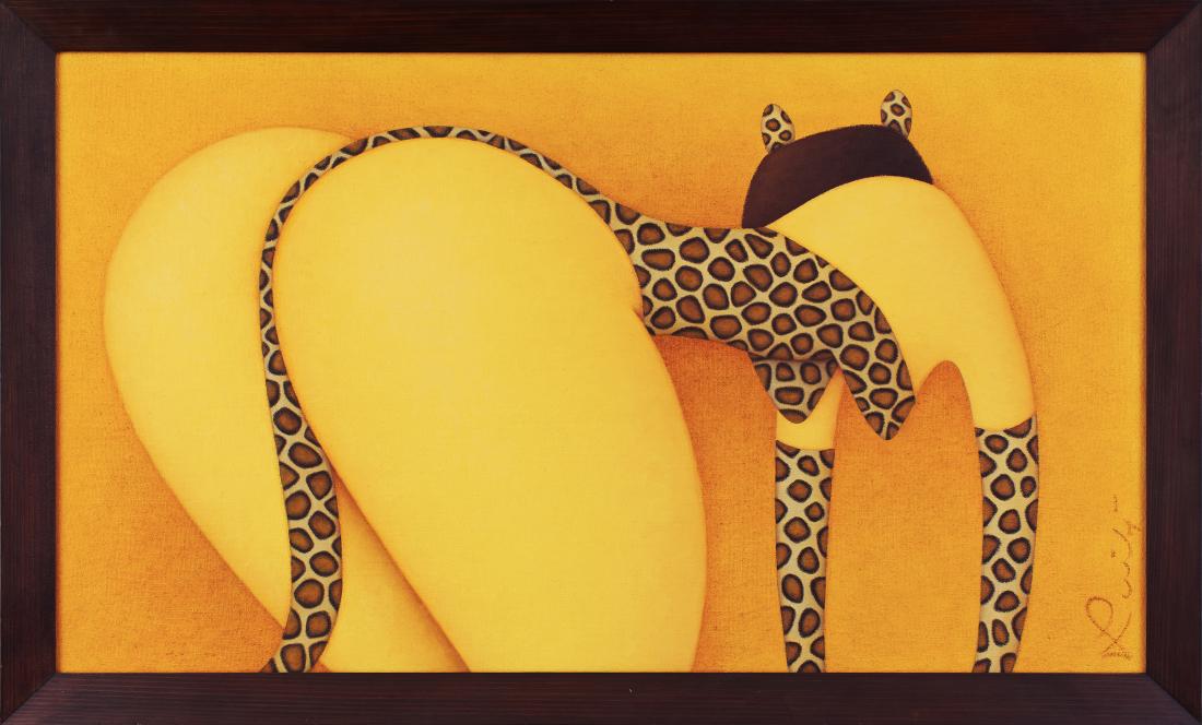 David LAITY (b.1958) - WHATS NEW PUSSYCAT - 1999